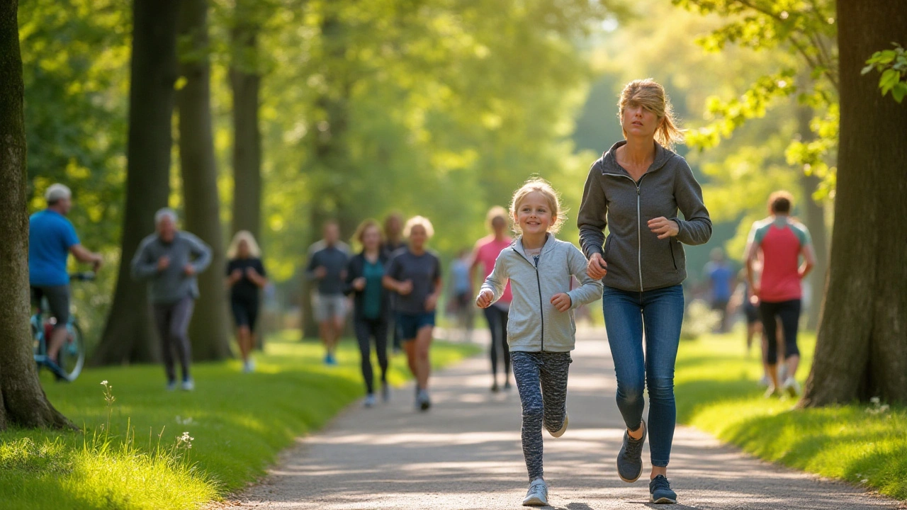 Bewegung und Fitness