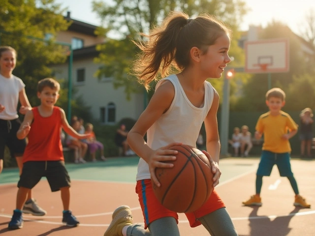 Basketball für Kinder: Fähigkeiten und Fairplay entwickeln