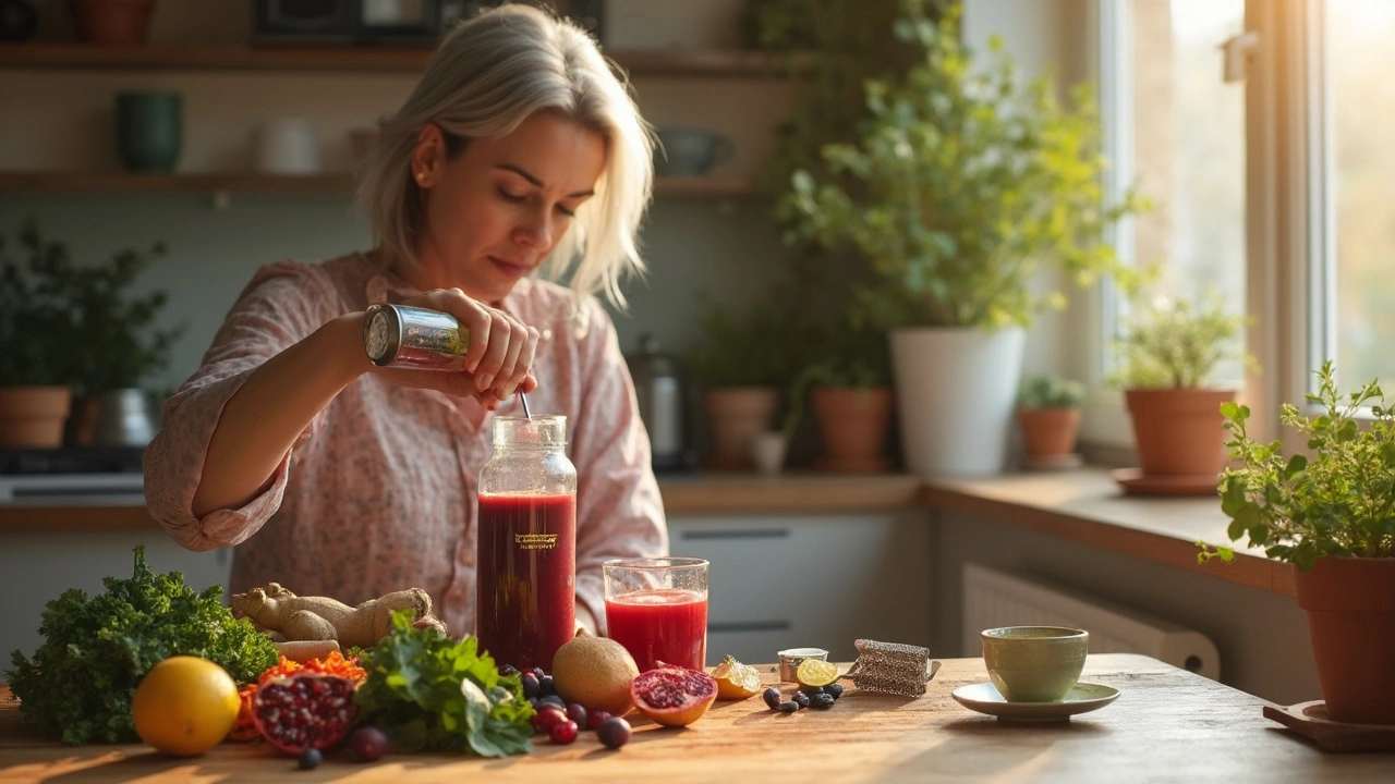 Health Juice gegen Hautalterung: Wirkung, Rezept & Dosierung (2025)