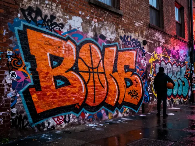 Basketball in der Straßenkunst: Wie Graffiti die NBA-Kultur widerspiegelt